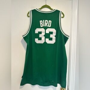 Authentic Mitchell & Ness NBA Hardwood Classics Larry Bird Boston Celtics Jersey
